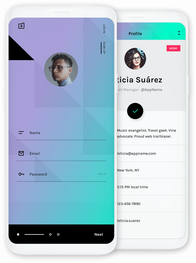 Modern office workspace with a clean, professional environment